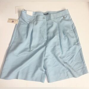 NEW! Ashworth Golf Shorts Women’s Size 16 Mint Blue 7” Inseam
